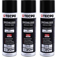 3x TECPO SPRÜHKLEBER
