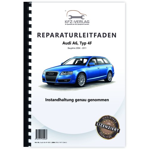 Audi typ 2004 2011 - a6, 4f