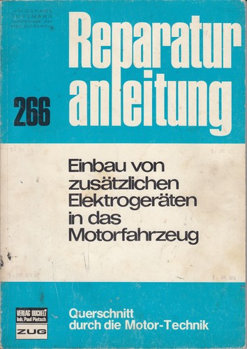 Einbau von zusätzlichen