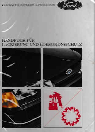 Ford handbuch für lackierung - ford,