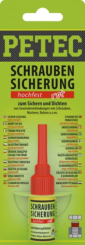 Schraubensicherung rot