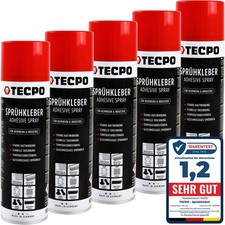 5x 500ml SPRÜHKLEBER