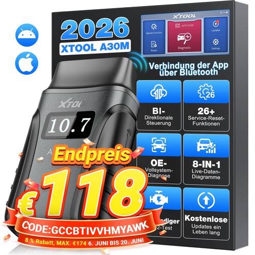 Xtool a30m profi kfz obd2 - a30m,