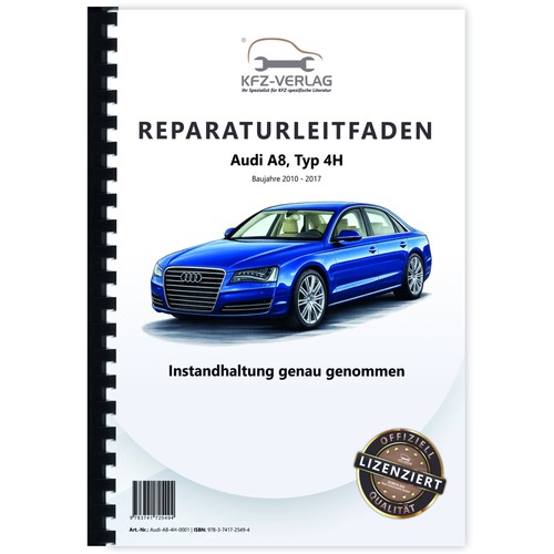 Audi typ 2010 2017 - a8,